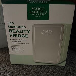 Mario Badescu LED Beauty Fridge - White and Green